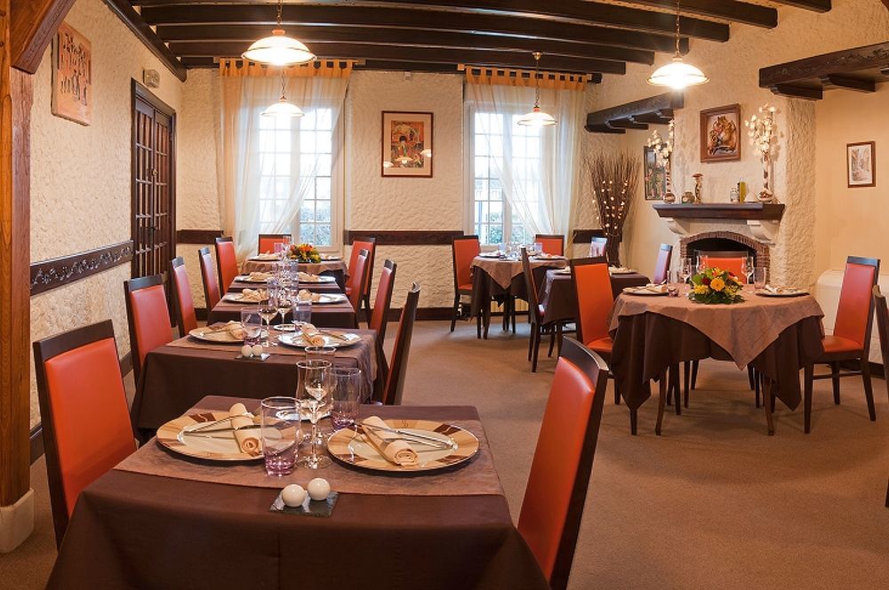 Logis Hotels Restaurant Le Dauphin Сальбри Экстерьер фото